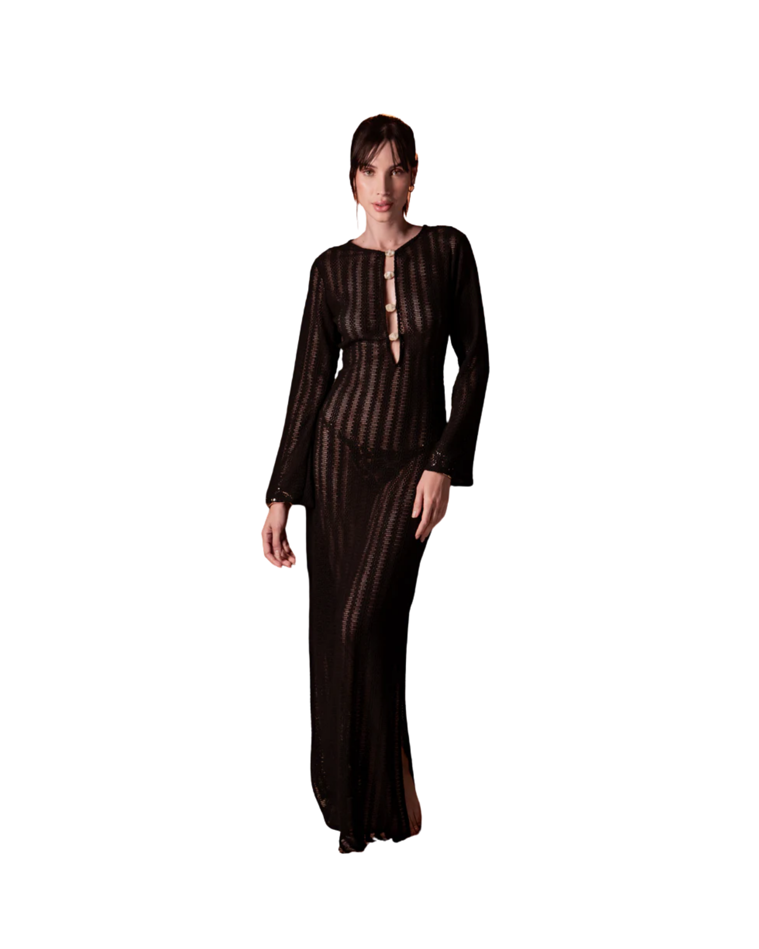 ATHUAH - Aurora Black Dress
