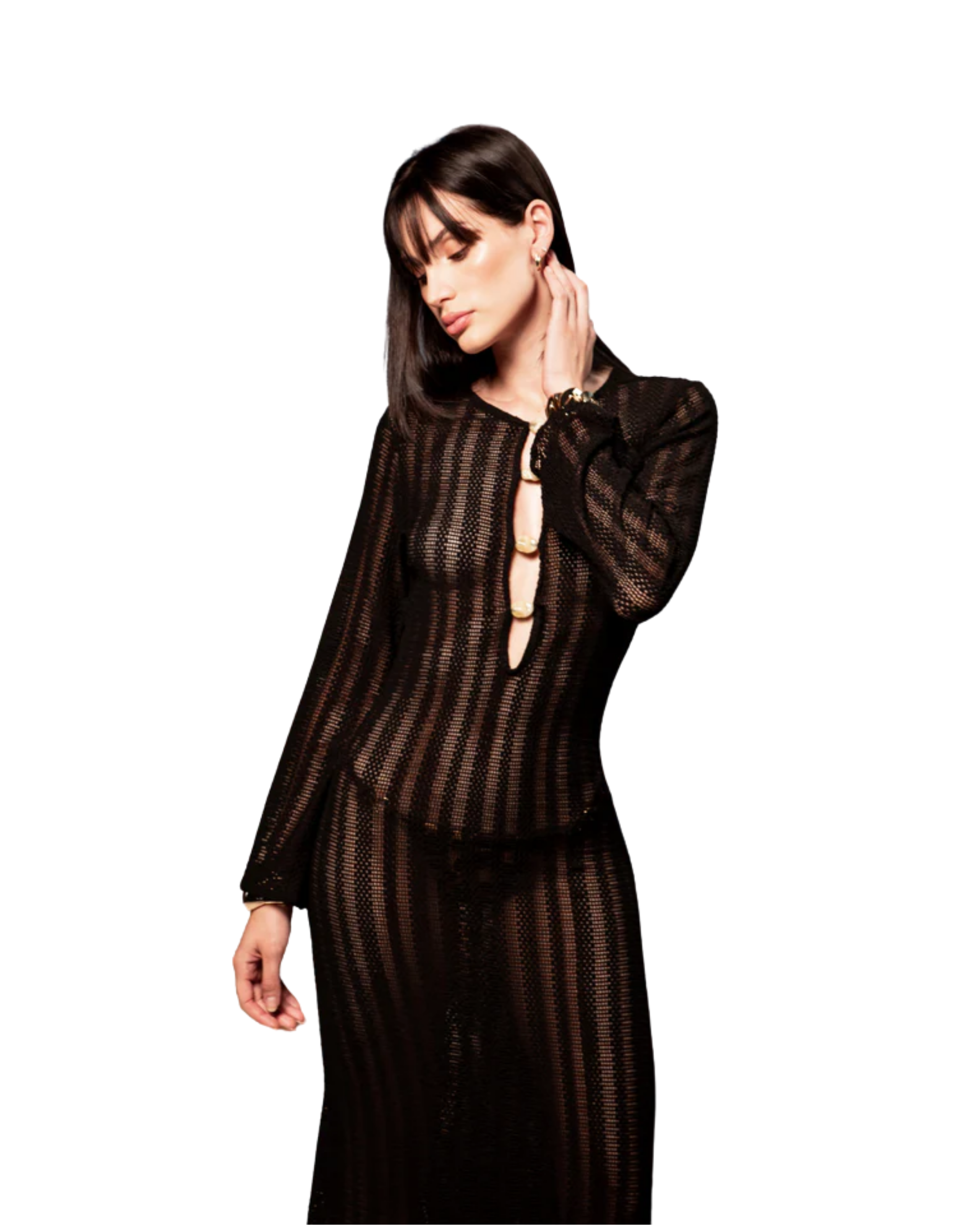 ATHUAH - Aurora Black Dress