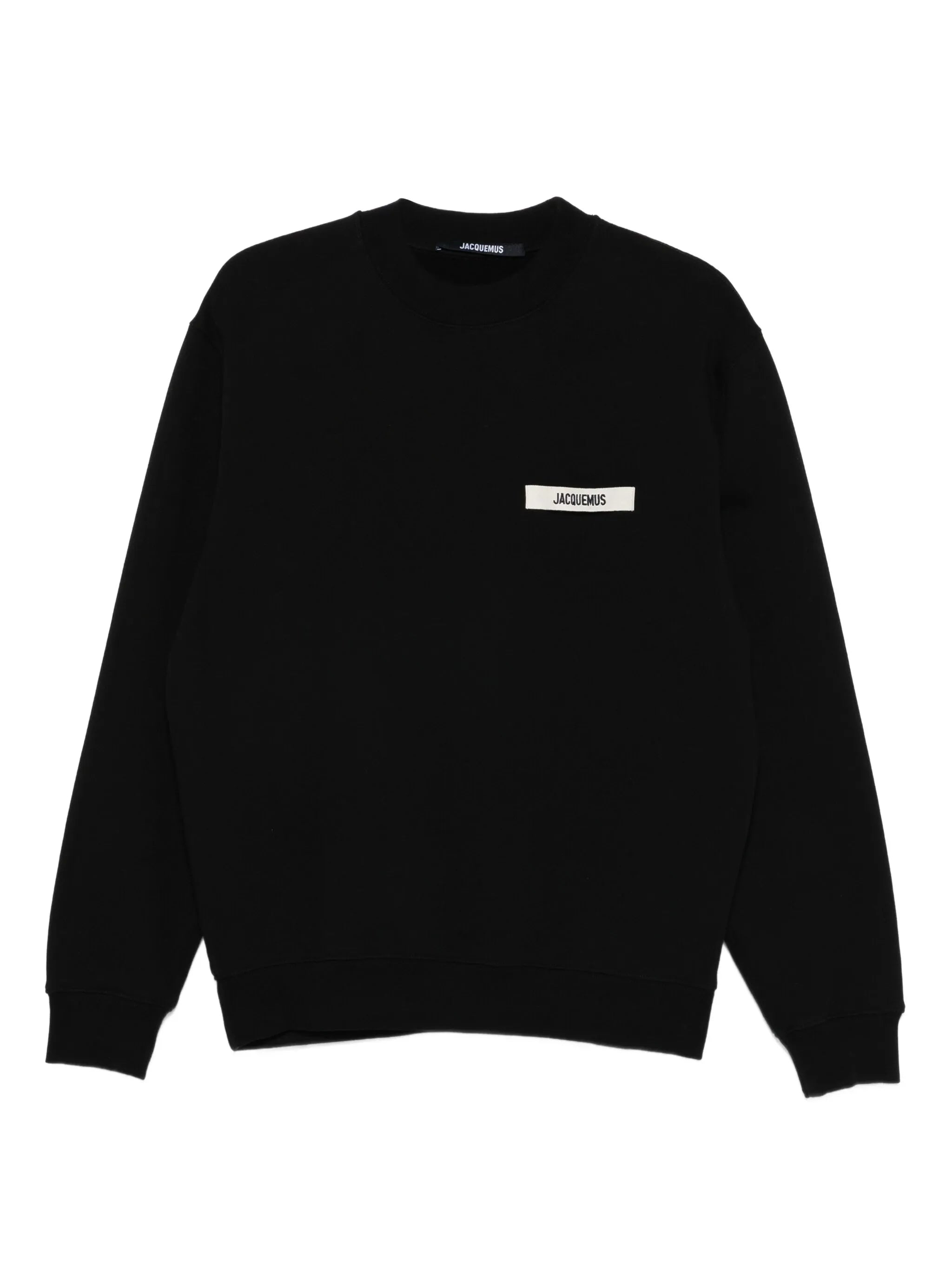 JACQUEMUS - Le Sweatshirt Gros Grain Black