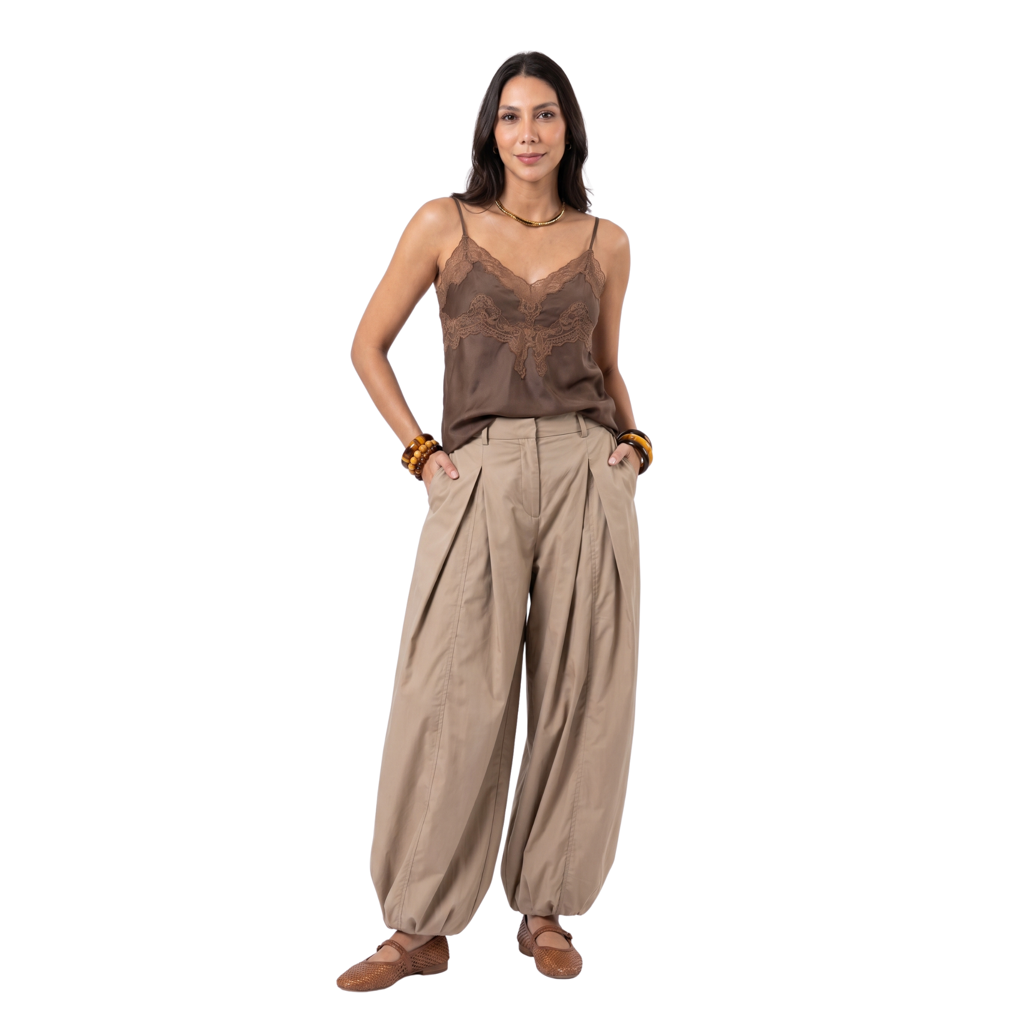 Top Tiras Brown