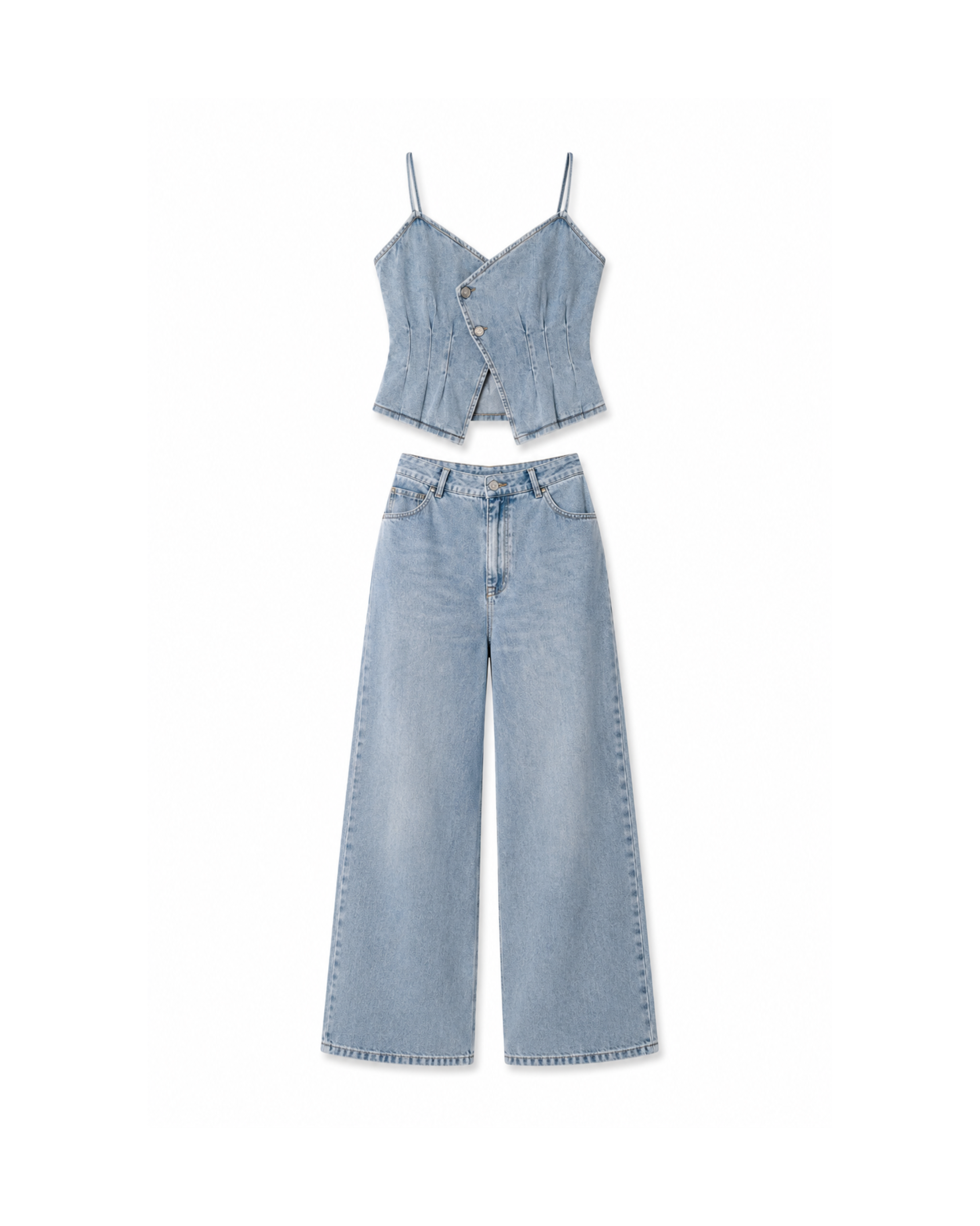 LE MOT - Denim Set