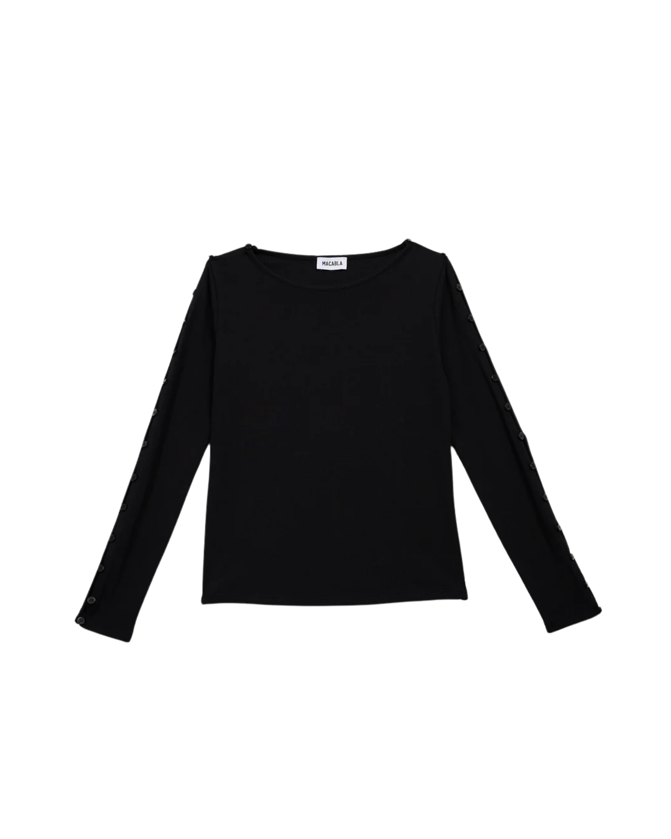 SEASONS BY MACABLA - Black Shirt