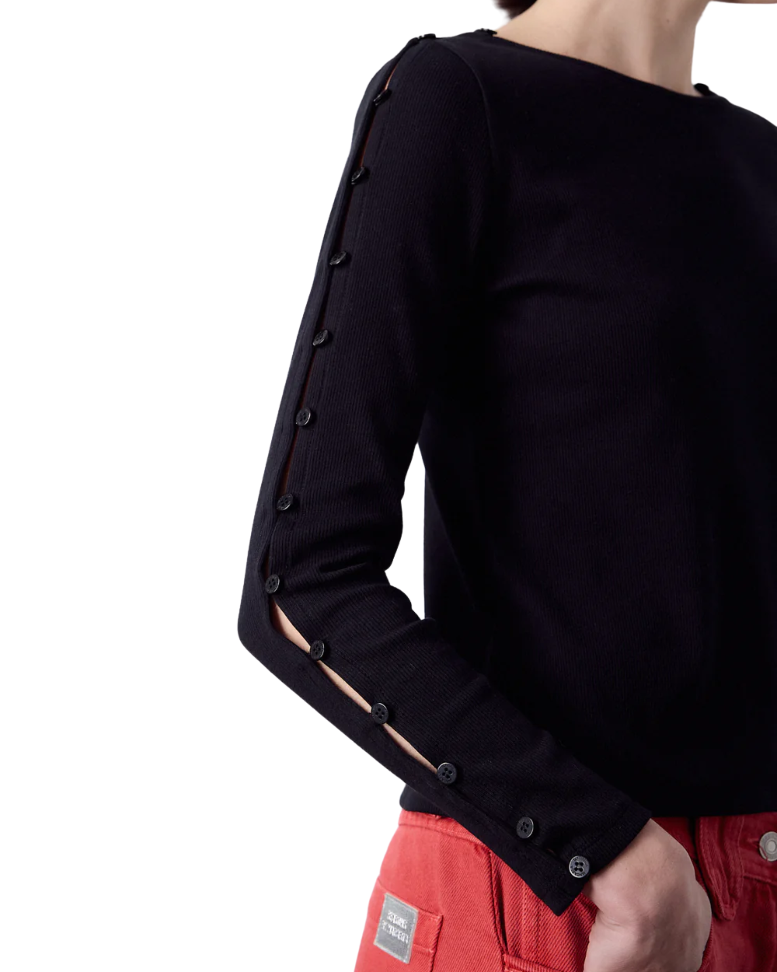 SEASONS BY MACABLA - Black Shirt