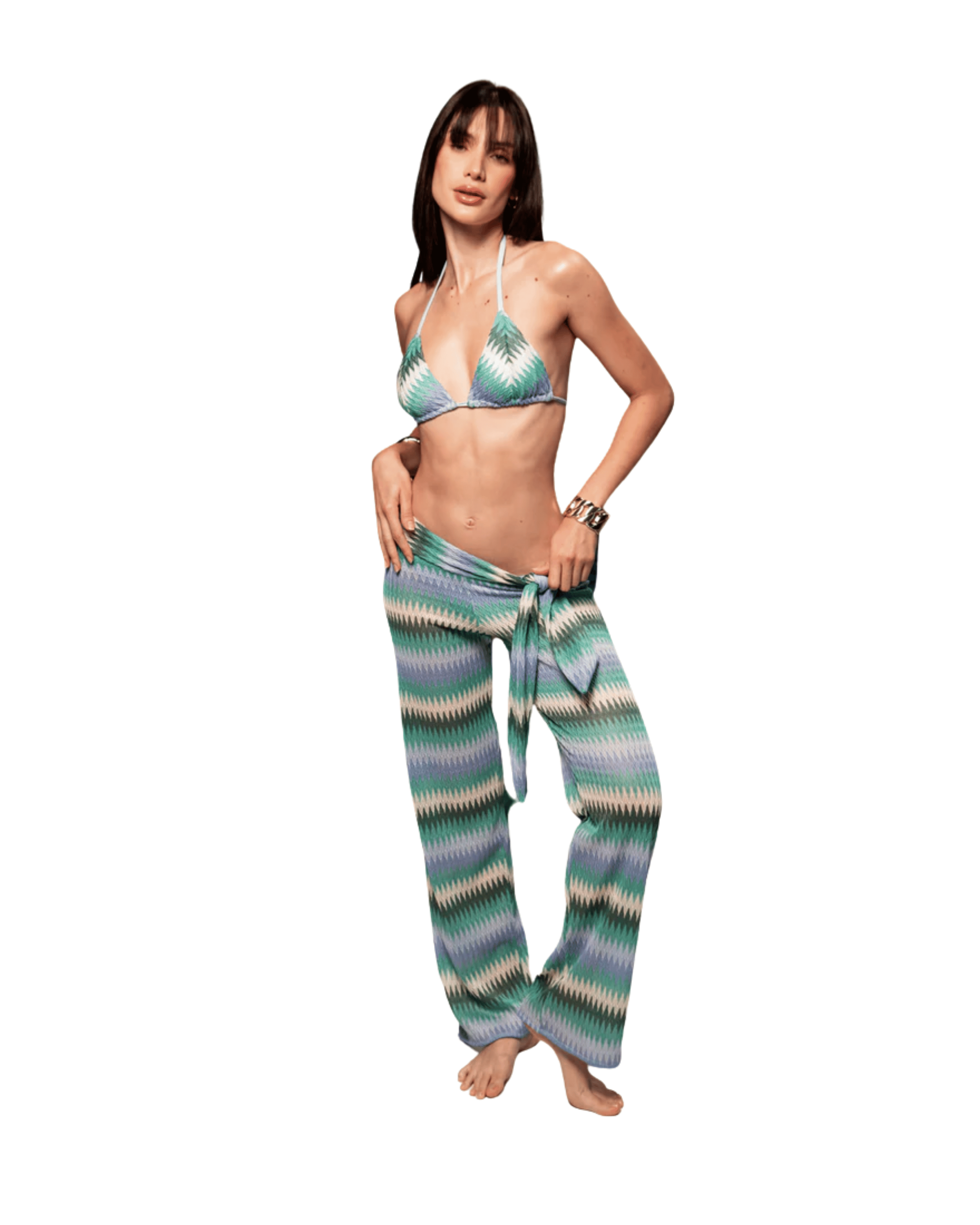 ATHUAH - Pant Evelyn Missing Zig Zag