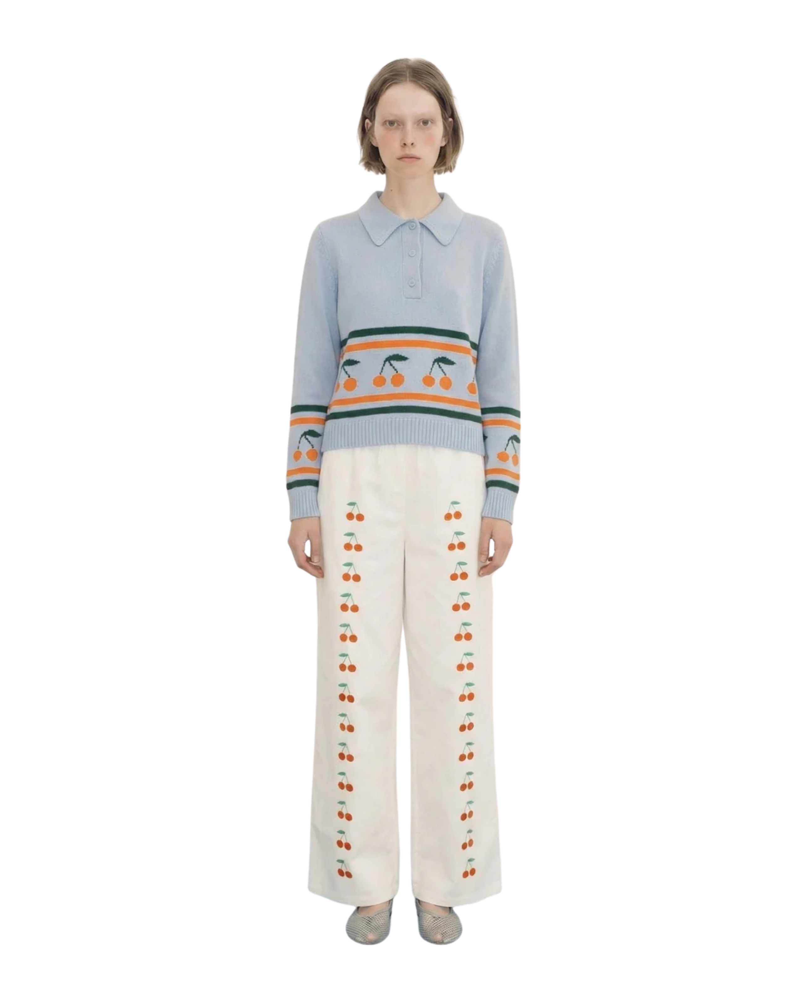 THE TINY BIG SISTER - Polo Sweater