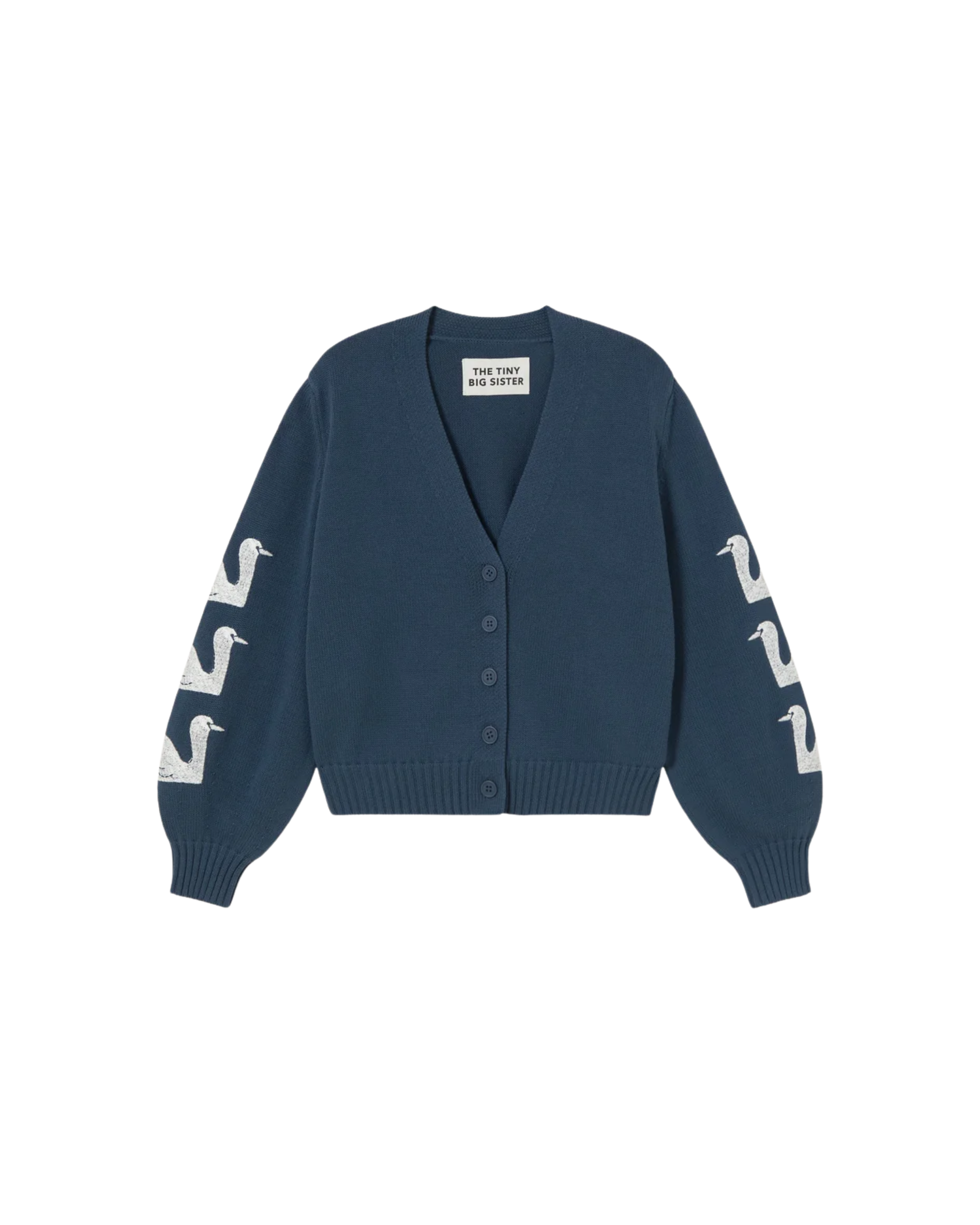 THE TINY BIG SISTER - Navy Cardigan