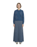 THE TINY BIG SISTER - Navy Cisne Cardigan