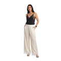 Pant Satin Champange Encaje