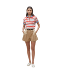 SUNCOO - Striped Polo Jumper
