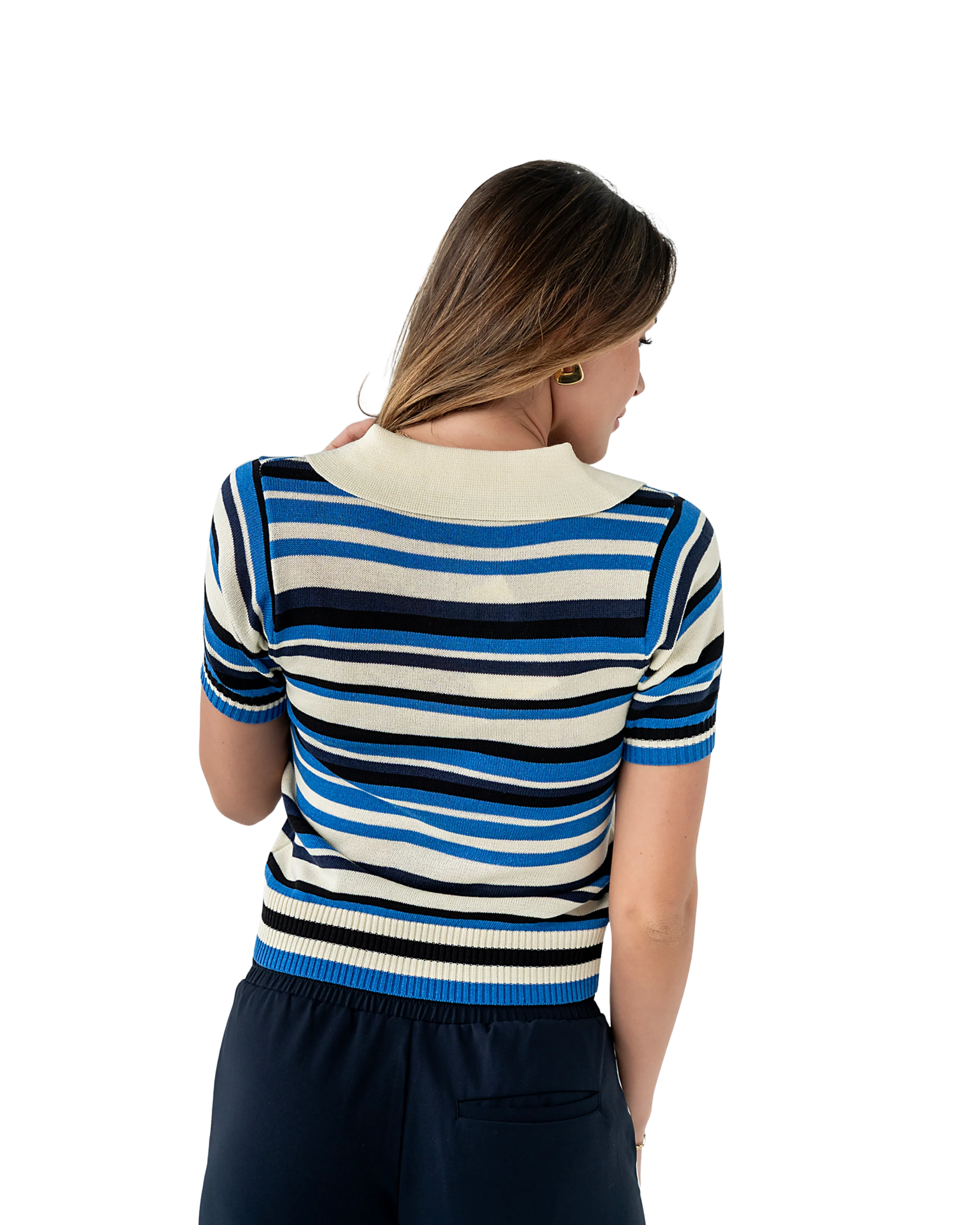 LE MOT - Polo Sweater