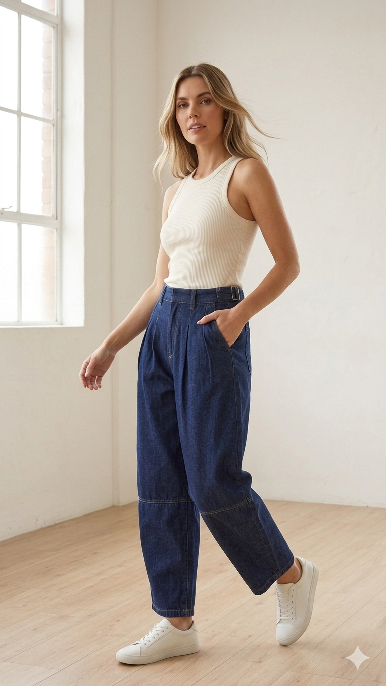 LE MOT - Balloon Jeans
