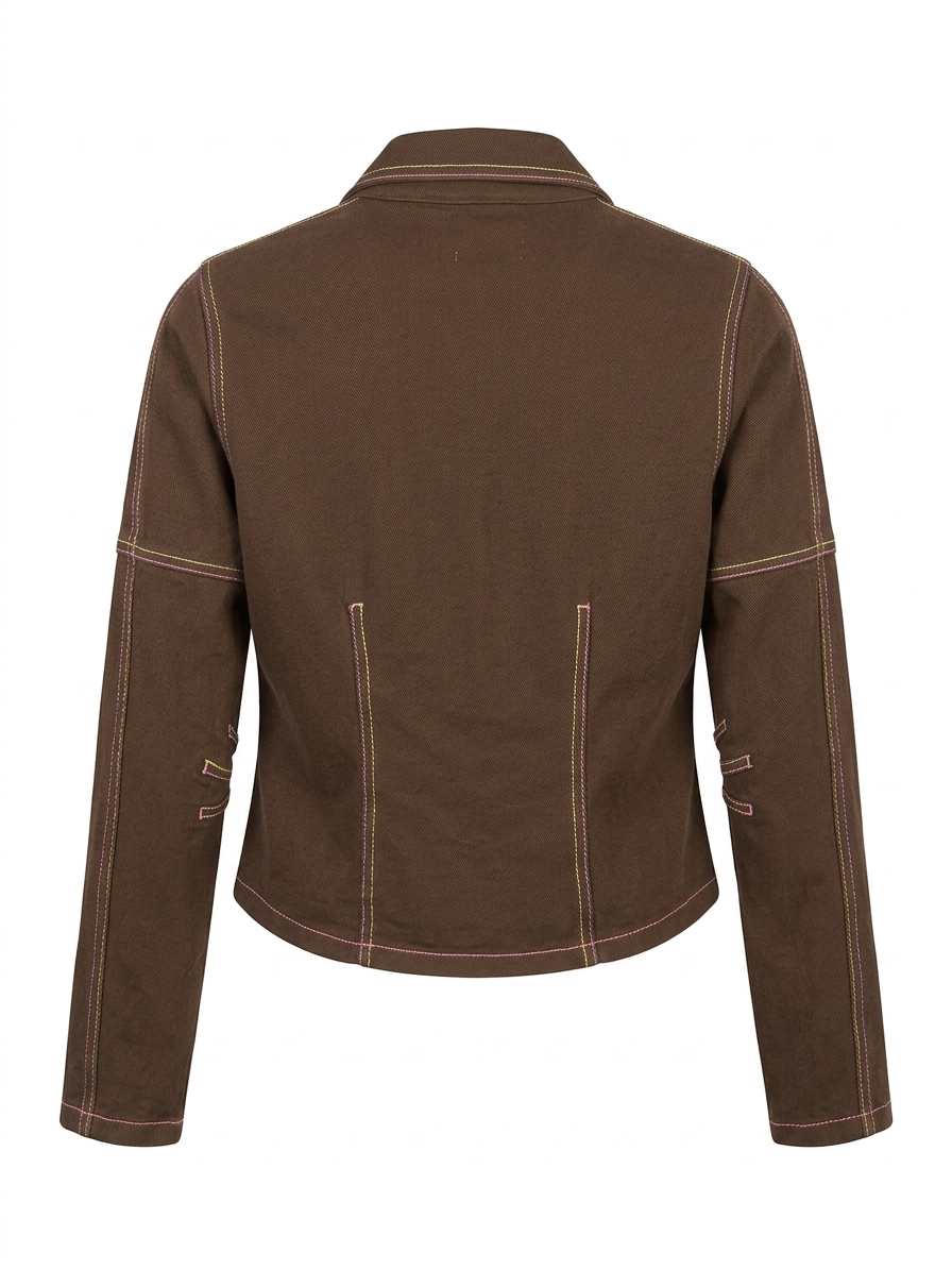 ZERENO - Jacket in Brown