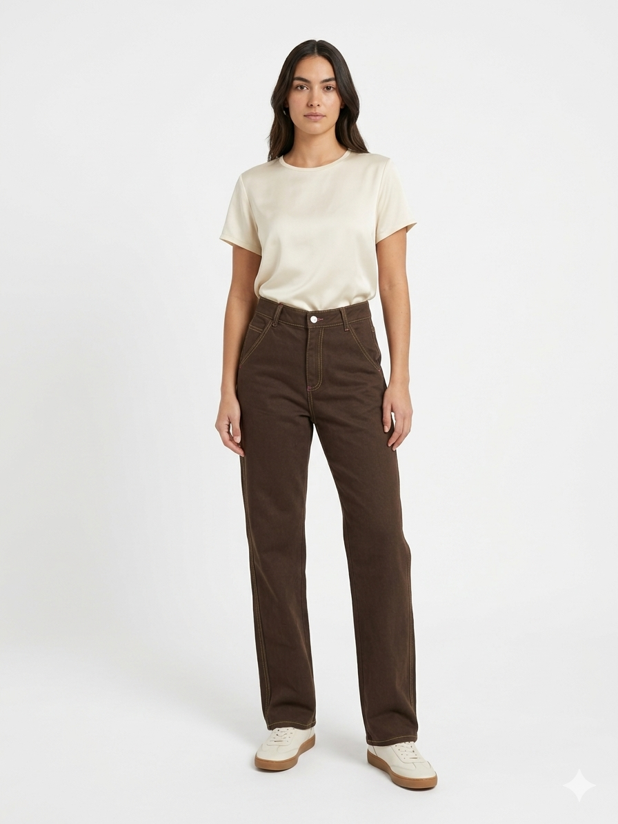 ZERENO - Jean in Brown