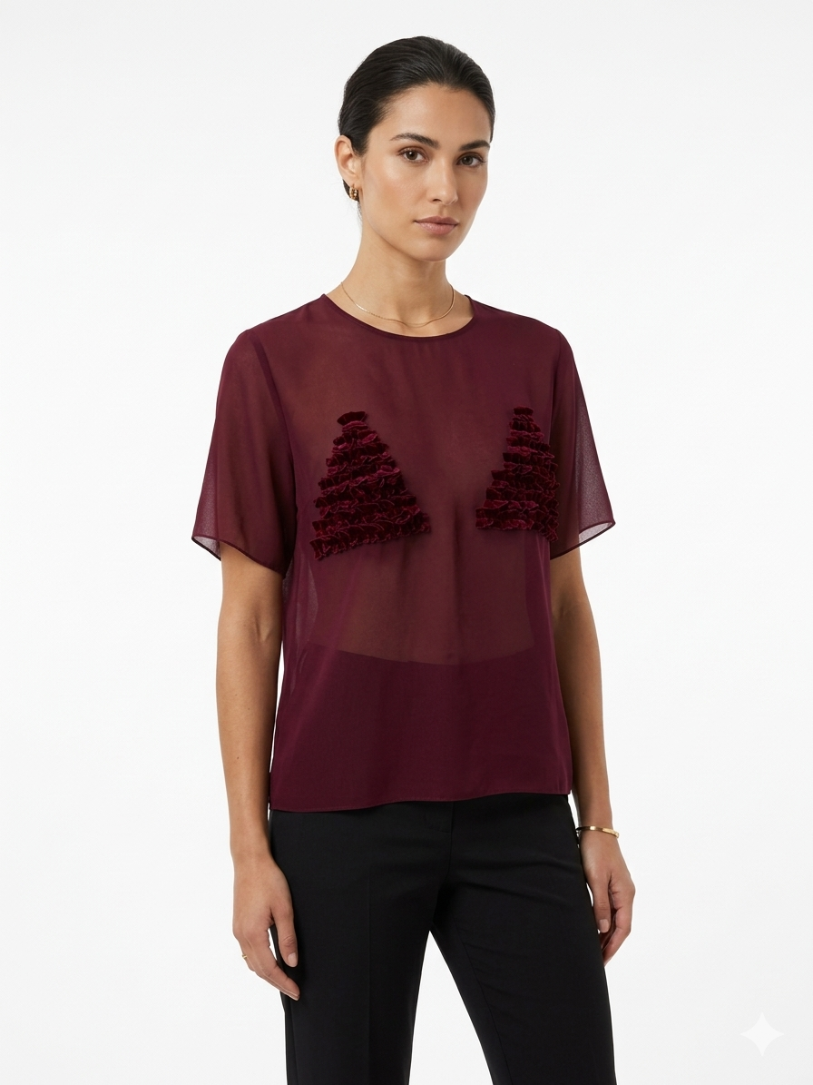 HAND LACE - Lamparina Top