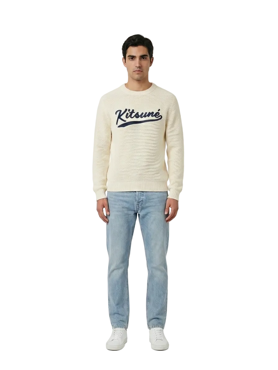 MAISON KITSUNE - Nude Sweater