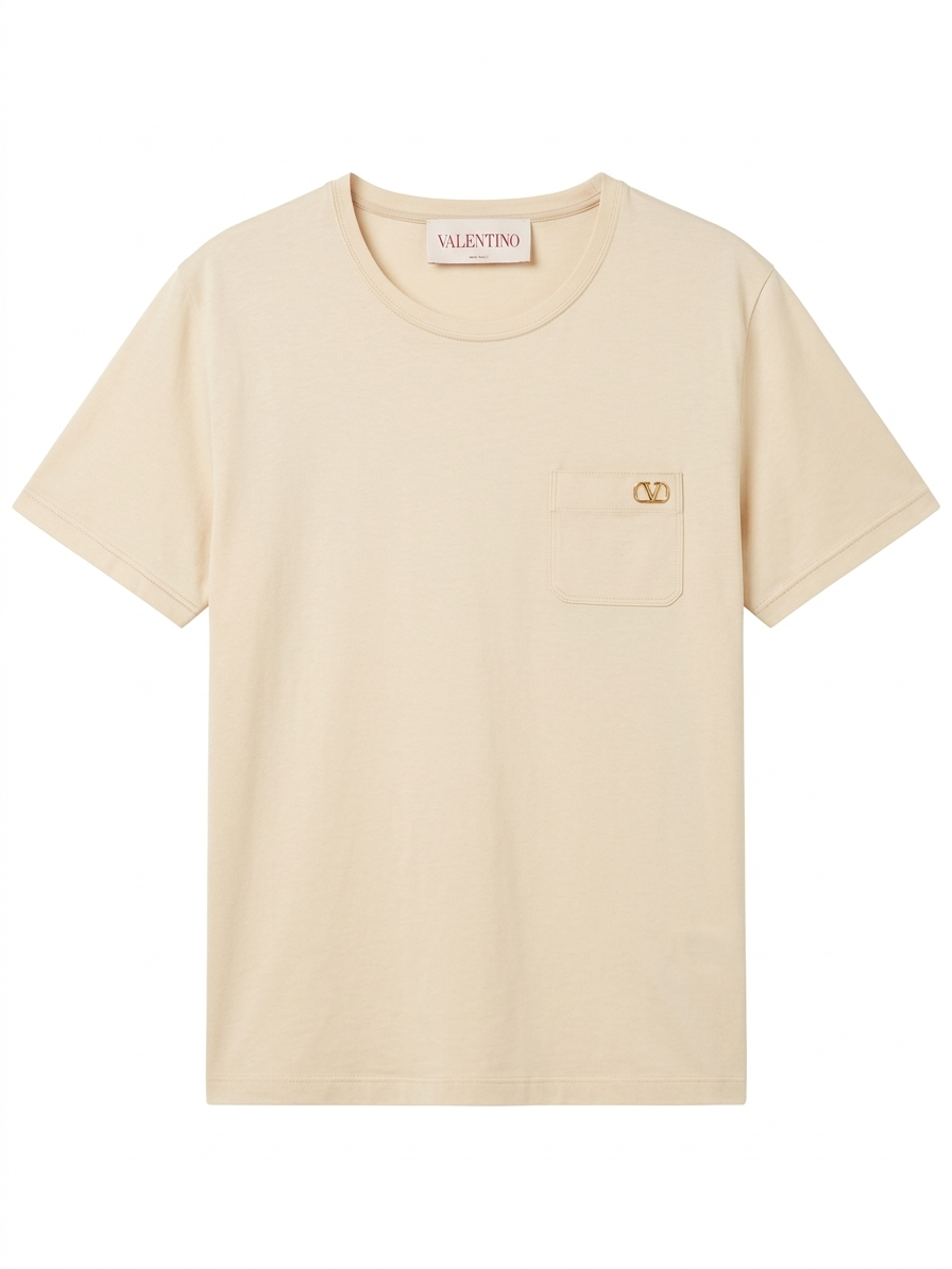 VALENTINO - T-shirt Nude
