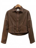 ZERENO - Jacket in Brown