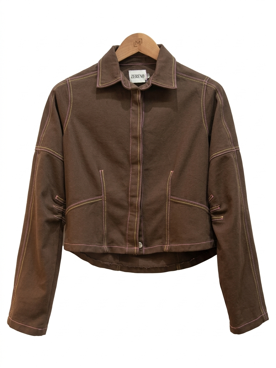 ZERENO - Jacket in Brown