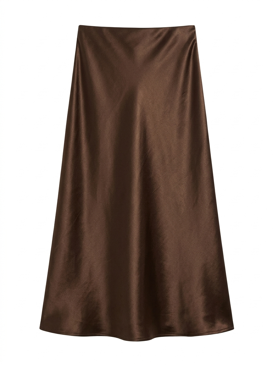 LE MOT - Satin Skirt