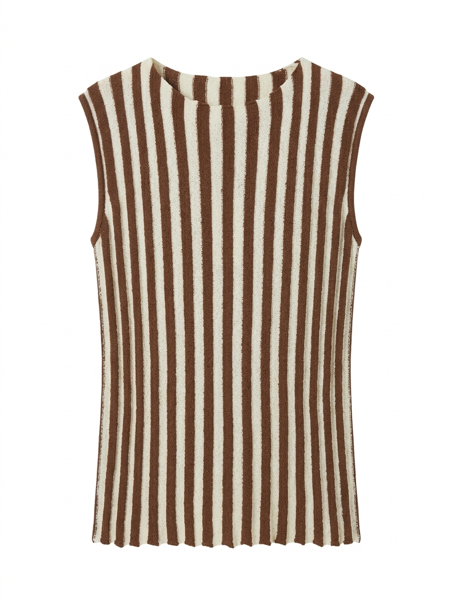 LE MOT - Brown Top
